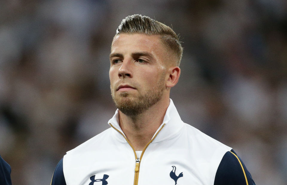 Tottenham Hotspur's Toby Alderweireld prior to the start of the Champions League match at the Wembley Stadium, London. Picture date: Wednesday September 14, 2016. Photo credit should read: Yui Mok/PA Wire